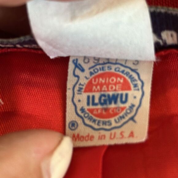 Vintage 70s/80s Valerie Peyton Red Polyester/Rayon Straight Skirt - Picture 8 of 8